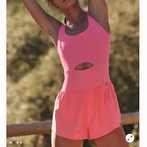Free People Movement Righteous Onsie - Pink